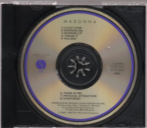 Madonna - Self Titled CD