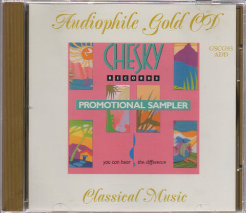 Chesky Classical Audiophile Promotional Sampler CD