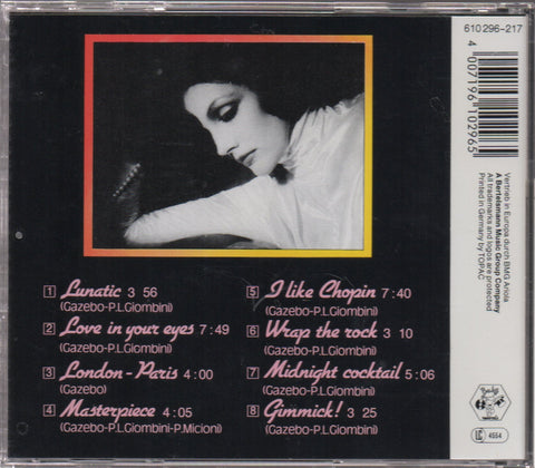 Gazebo - I Like Chopin CD