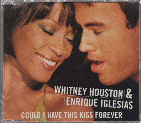 Whitney Houston & Enrique Iglesias - Could I Have This Kiss Forever Single CD