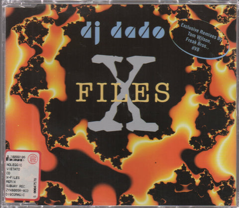 DJ Dado - X-Files Single CD