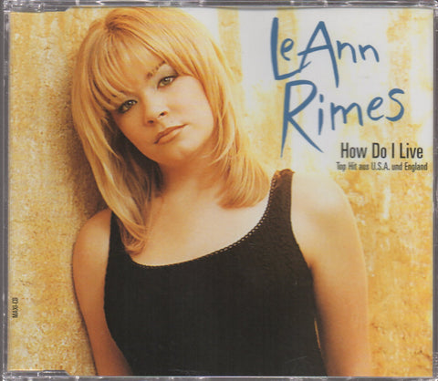 LeAnn Rimes - How Do I Live Single CD