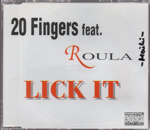 20 Fingers Feat. Roula - Lick It Single CD