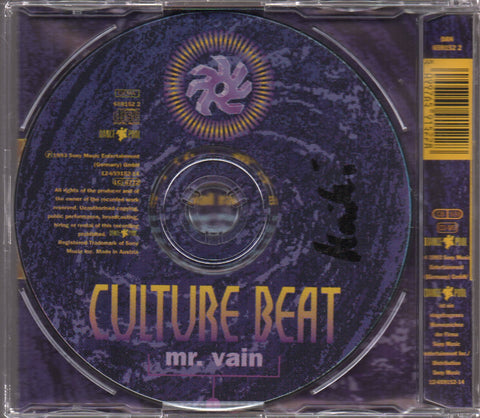 Culture Beat - Mr. Vain Single CD